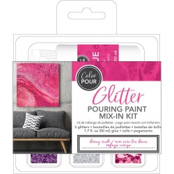 Color Pour - Kit de mélange de paillettes - Berry Rush