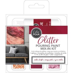 Color Pour - Kit de mélange de paillettes - Amber Drift