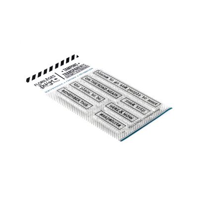 Tampons transparents Florilèges - Capsules 2018 - On the road