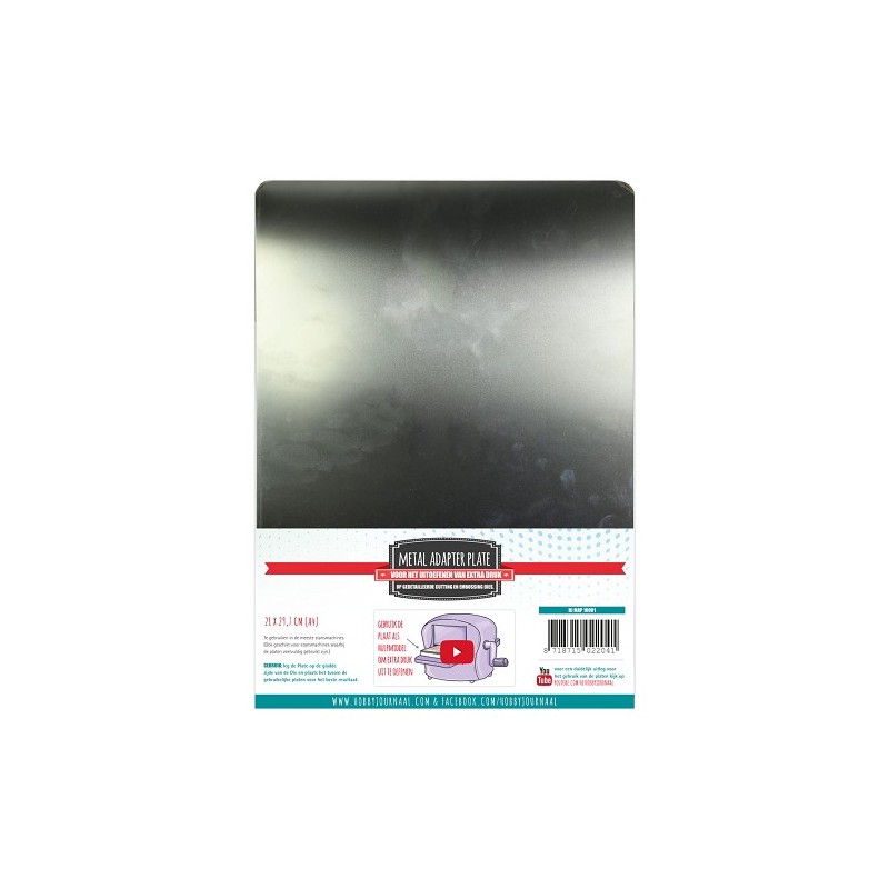Plaque métal adaptateur A4