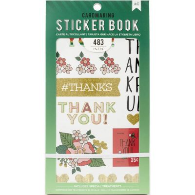 Pack de stickers AC - Cardmaking - Lots Of Thanks (30 feuilles)