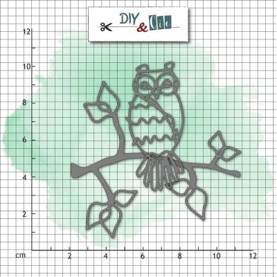 Dies DIY&Cie - Col.14 - Chiffres : Ma Chouette