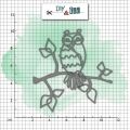 Dies DIY&Cie - Col.13 - Chiffres : Ma Chouette