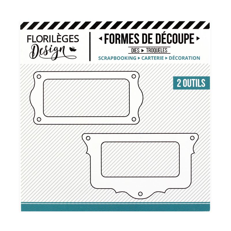 Dies Sweety Cuts - Capsules 2018 - Porte-étiquettes Festonnés