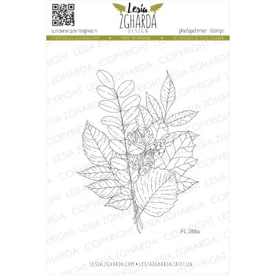 Tampons transparent Lesia Zgharda - Fall Bouquet with Berries (small)