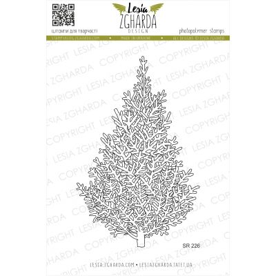 Tampons transparent Lesia Zgharda - Christmas Tree