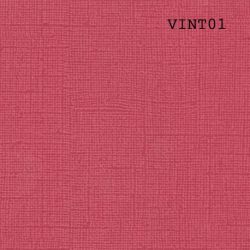 Cardstock texturé canvas - Coloris Vintage Rouge