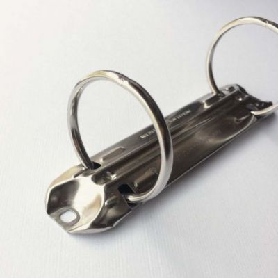 5 Mécanismes De Classeur à Anneaux A6 - 6 Anneaux En Acier Inoxydable - Pour Remplacer Ou Créer Des Carnets/agendas DIY - Argenté