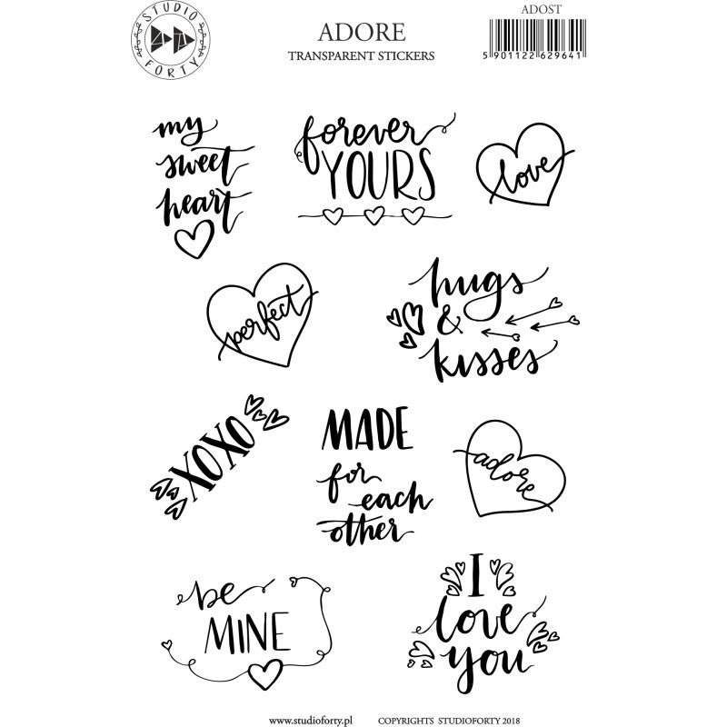 Stickers Studio Forty - Adore