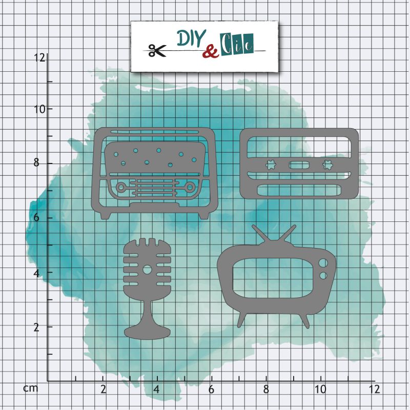 Dies DIY&Cie - Col.15 - Bullet 5 : rétro