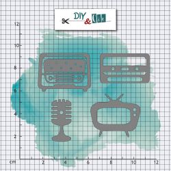 Dies DIY&Cie - Col.15 - Bullet 5 : rétro