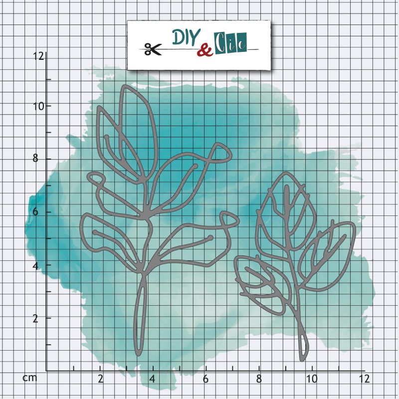 Dies DIY&Cie - Col.15 - Feuilles fines