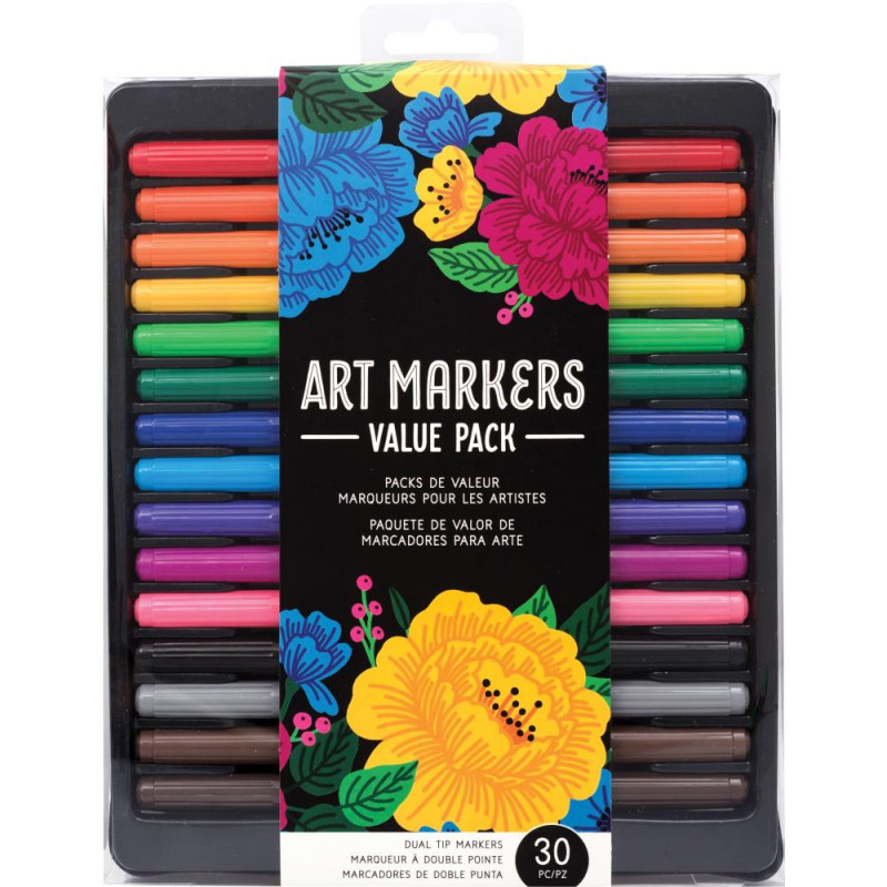 Art Markers - Pack de feutres d'art