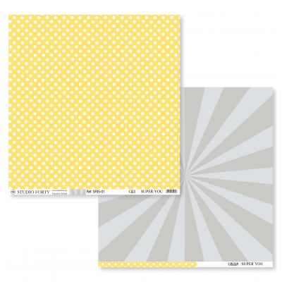 Pack 30x30 cm - Studio Forty - Super You