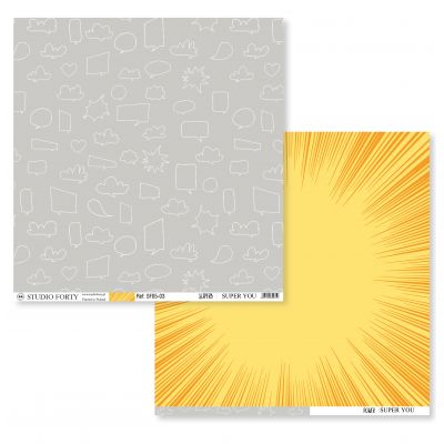 Pack 30x30 cm - Studio Forty - Super You