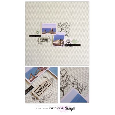 Tampons CartoScrap - Simplement Merci