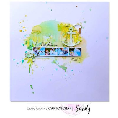 Tampons CartoScrap - En Vacances