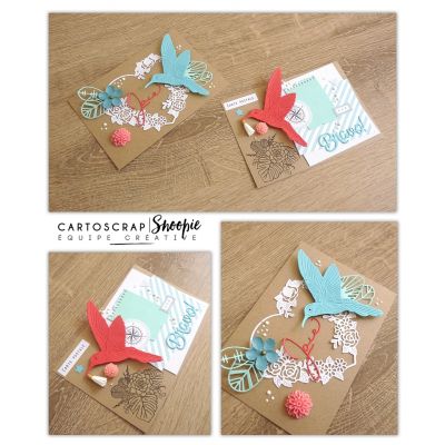 Dies CartoScrap - Set Jolies Feuilles