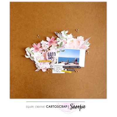 Lot de 4 badges 38mm CartoScrap - Always You