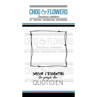 Tampons transparents Chou & Flowers - Mon Petit Côté - L'essentiel