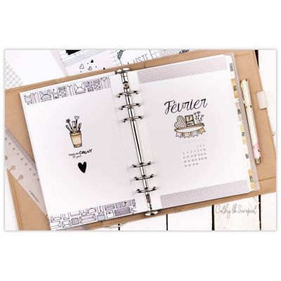 Tampons transparents Chou & Flowers - Mon Petit Mot - Love