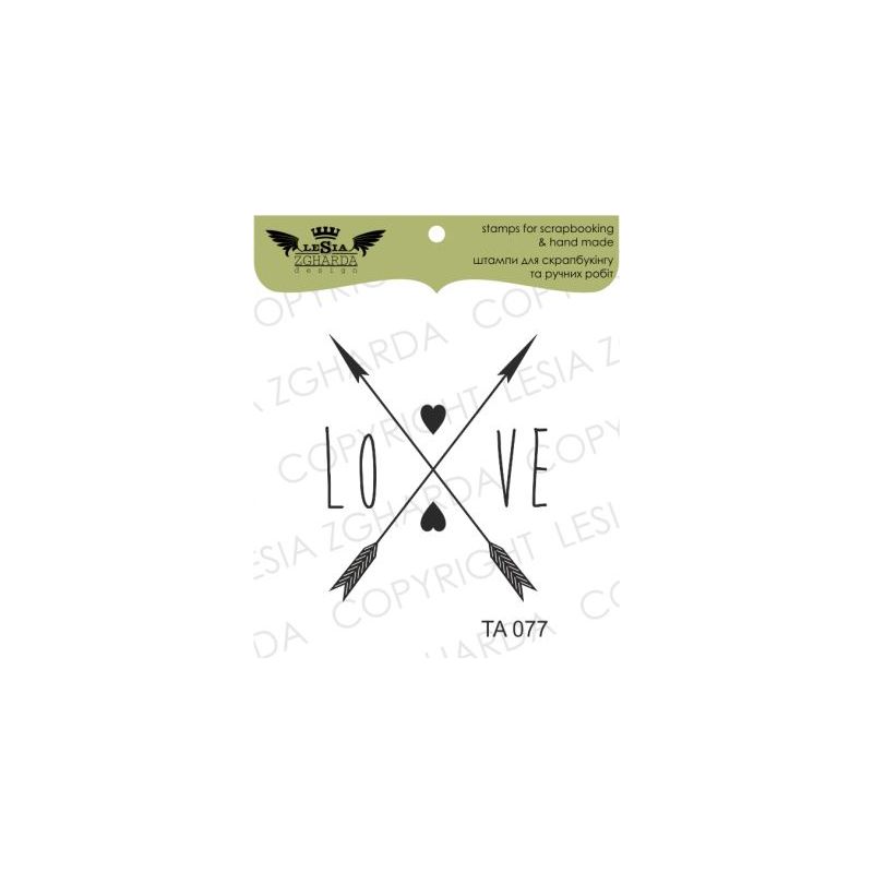 Tampon transparent Lesia Zgharda - Love