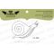 Tampons transparent Lesia Zgharda - Snail