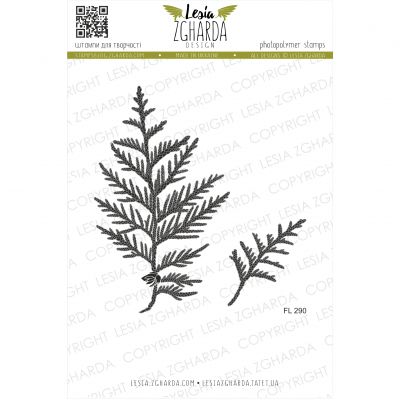 Tampons transparent Lesia Zgharda - White Cedar Leaf