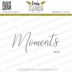 Tampon transparent Lesia Zgharda - Moments