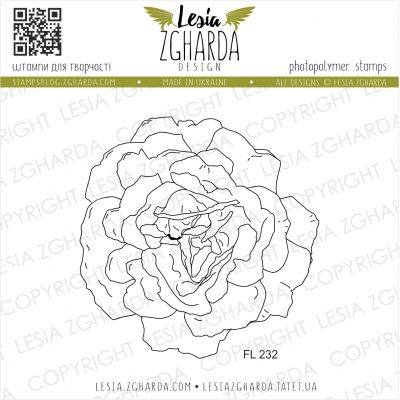 Tampons transparent Lesia Zgharda - Lovely Rose