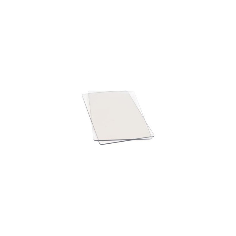 Plaques transparentes Sizzix (x2) standards