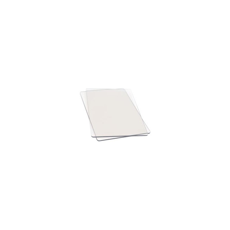 Plaques Transparentes Sizzix x2 