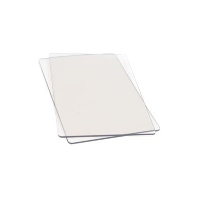 Plaques transparentes Sizzix (x2) standards