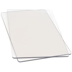 Plaques transparentes Sizzix (x2) standards