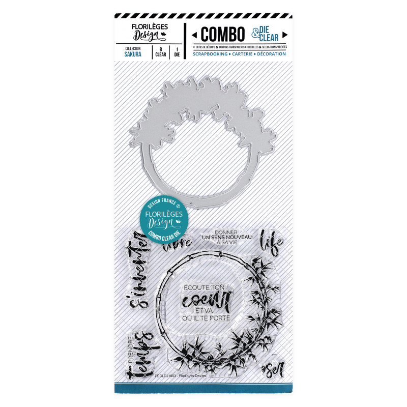 Combo Clear Die COURONNE DE BAMBOU