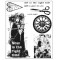 Cling Mounted Stamps - Now Is The Right Time - Prima - Finnabair