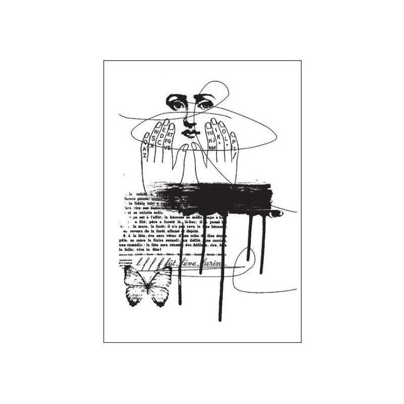 Cling stamp treasured memories 5 - Prima