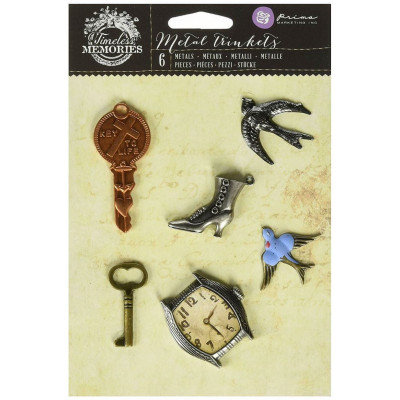 Metal trinkets remembrance - Embellissement métal - Prima