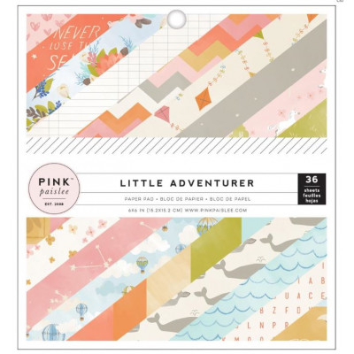 Mini Pack 15x15 - Pink paislee - Petite aventurière