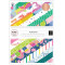 Pack de papiers 15x20cm - Pink Paislee- Horizon