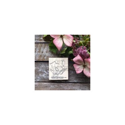 Tampon bois Chou & Flowers - Check List