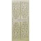 Stickers Peel-off - Fenêtres arrondies - Argent