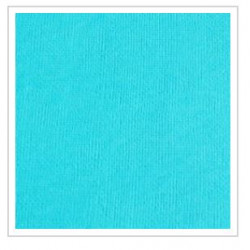 Cardstock texturé uni - Coloris bleu turquoise