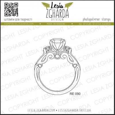 Tampon Lesia Zgharda - Wedding ring