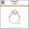 Tampon Lesia Zgharda - Wedding ring