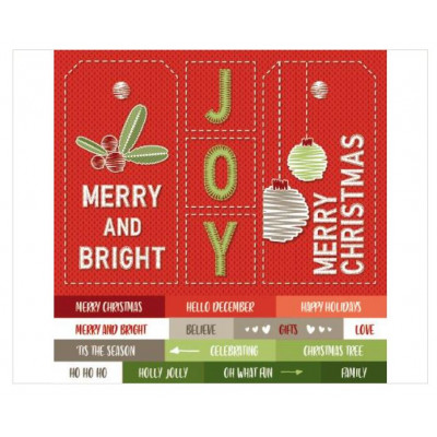 Modascrap - Paper Pack 15.2x15.2 - Maille de Noel