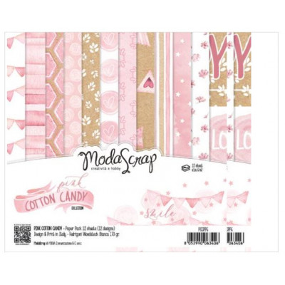 ModaScrap - Paper Pack 15.2x15.2 - Coton rose