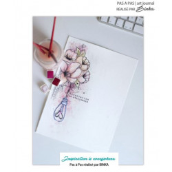 Tampons Aquarelle par Binka - Tuto