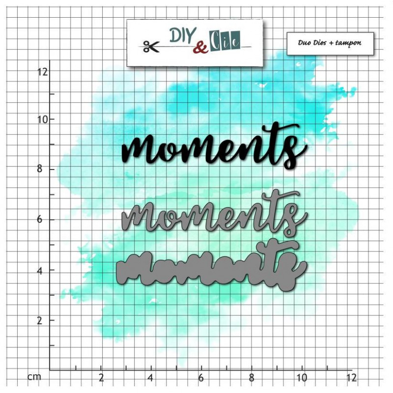 Dies et tampons - Moments - DIY and Cie