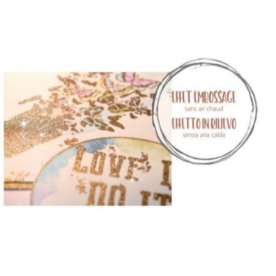 Peinture 3D pour papier à tamponner - Noir